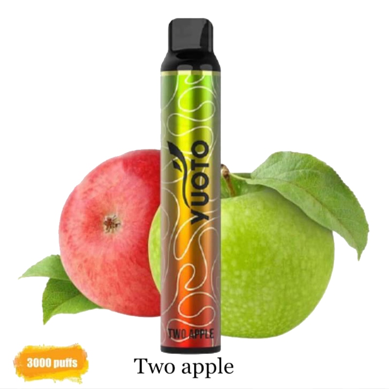 Youto 3000 Puffs Two Apple – Miracle Vape